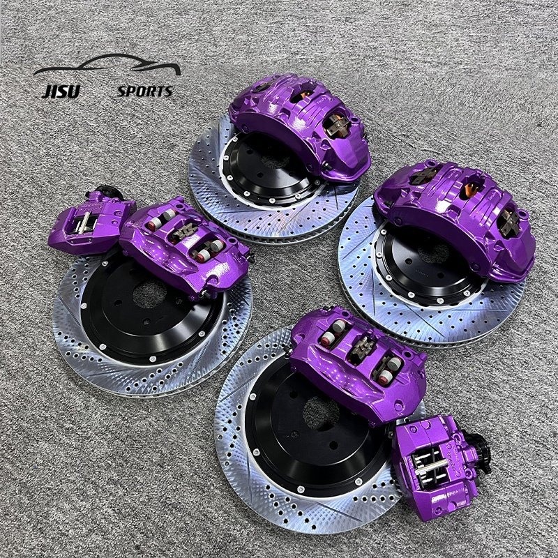Full Set 19z 4pot 6 Piston Caliper Upgrade Kit BBK Handbrake 355-400mm Rotor for Toyota 86 Lixiang Byd Song Plus Song Pro