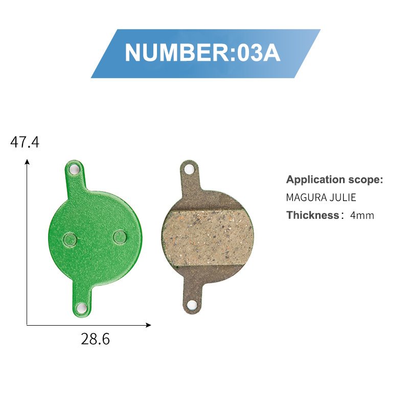 New Image MTB Mountain Bike Accessories Spare Parts Cycling Ceramic Pads Brake for Electric Scooter Bicycle Brake Pads