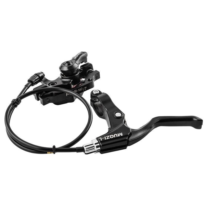 MUQZI MTB Road Bike Brake Calipers 140mm 160mm 180mm Bike Disc Brake Rotor With Brake Cable Kit