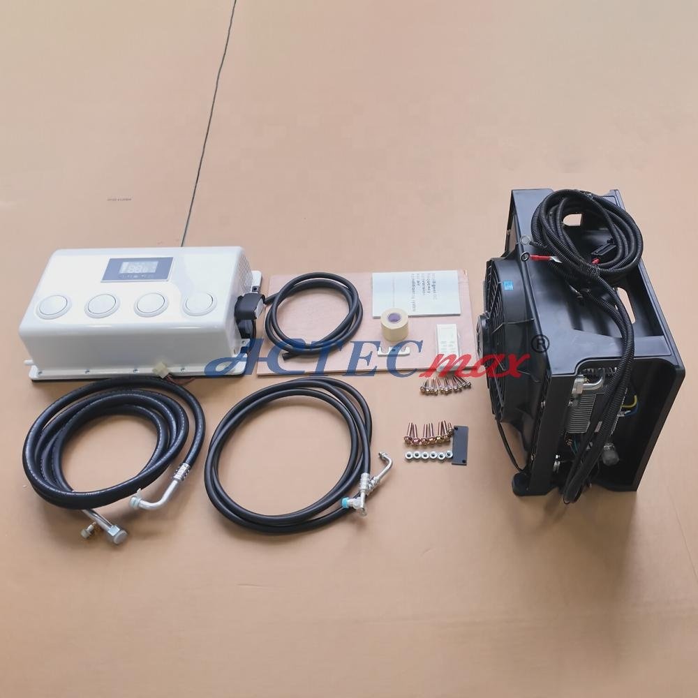 Auto Parking Air Conditioner AC.161.071.03 Tractor Cab RV Car AC 12V Air Conditioning 24 Volt Air Conditioner for Semi Truck