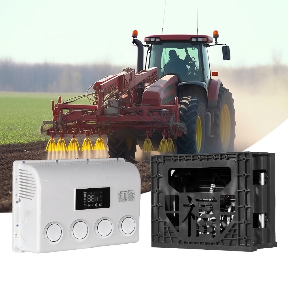 Auto Parking Air Conditioner AC.161.071.03 Tractor Cab RV Car AC 12V Air Conditioning 24 Volt Air Conditioner for Semi Truck