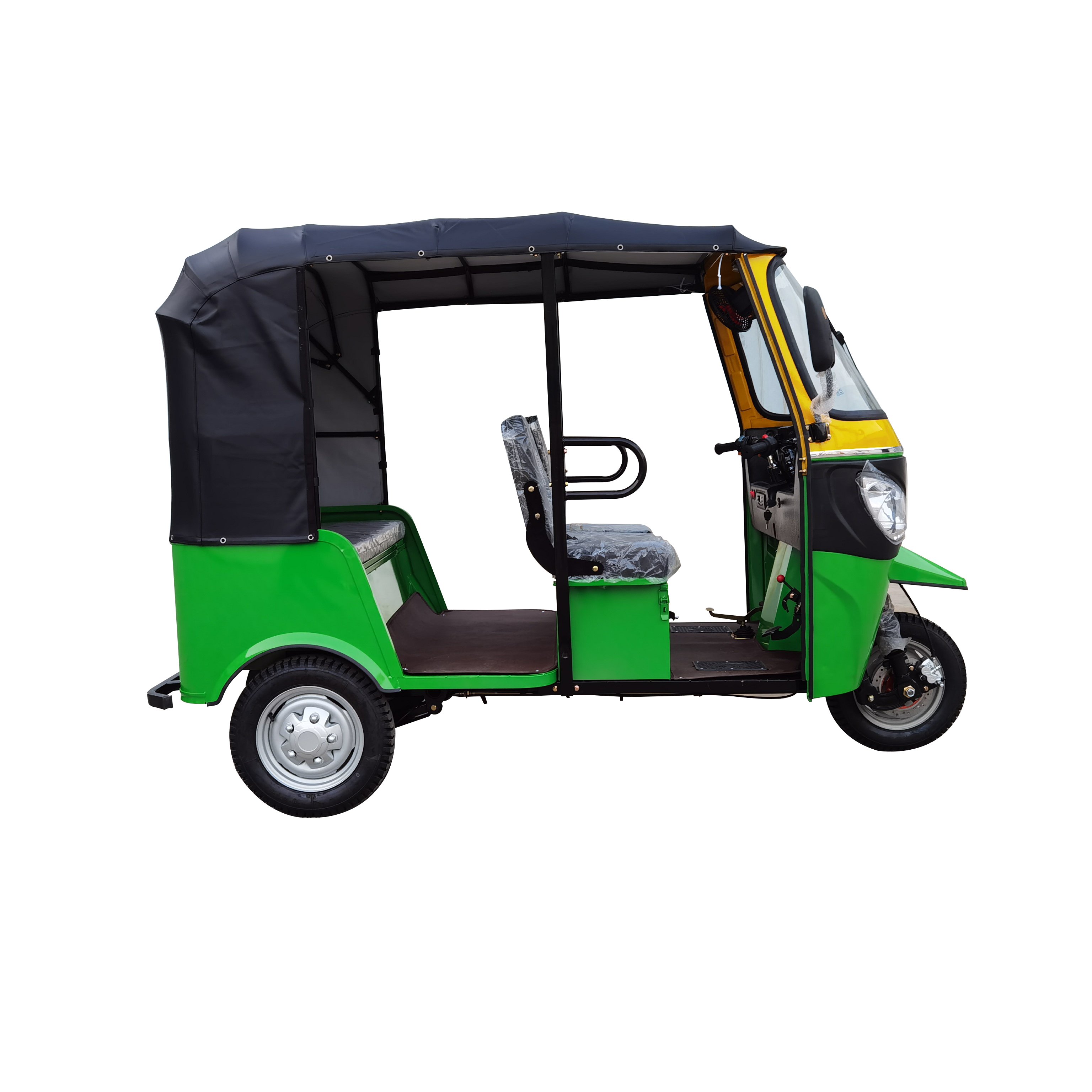Hot Sale Three Wheel Motorcycle Trike Tuktuk Gasoline Petrol Type Motorcycle Tricycle With Driver Cabin