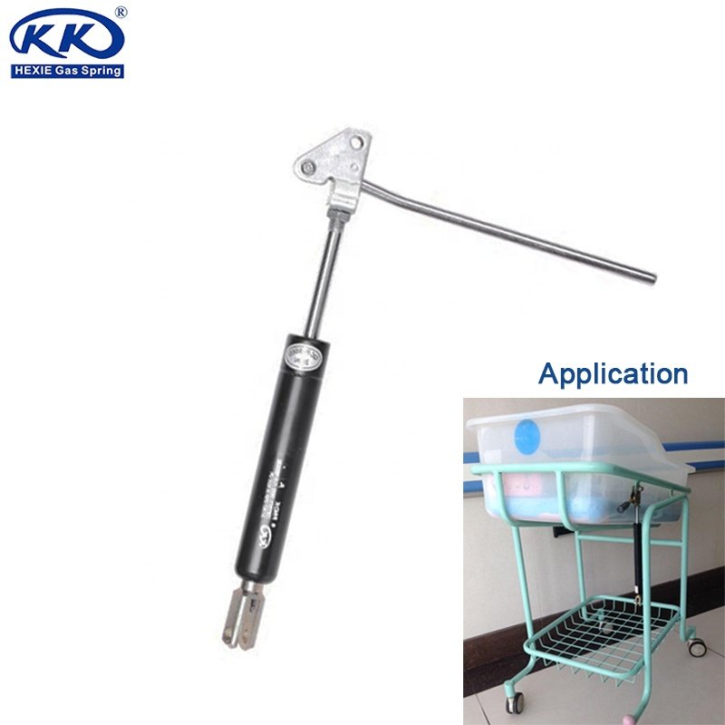 Hot Selling Medical Bed Using Lever Brake 500N 650N Rigid Self-Locking Nitrogen Gas Strut