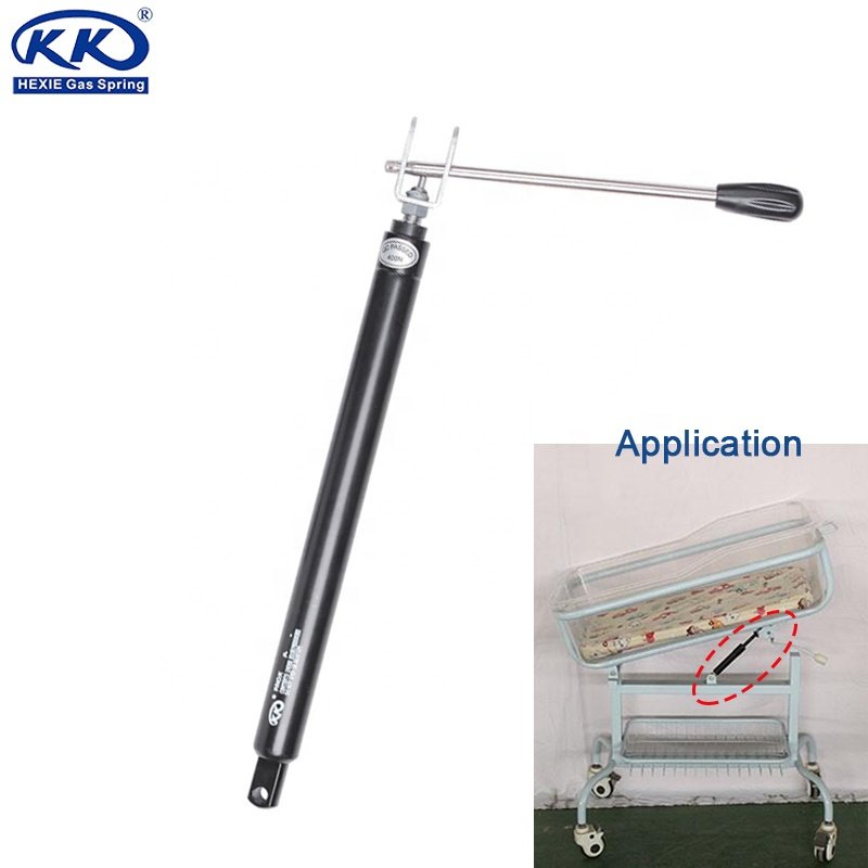 Hot Selling Medical Bed Using Lever Brake 500N 650N Rigid Self-Locking Nitrogen Gas Strut