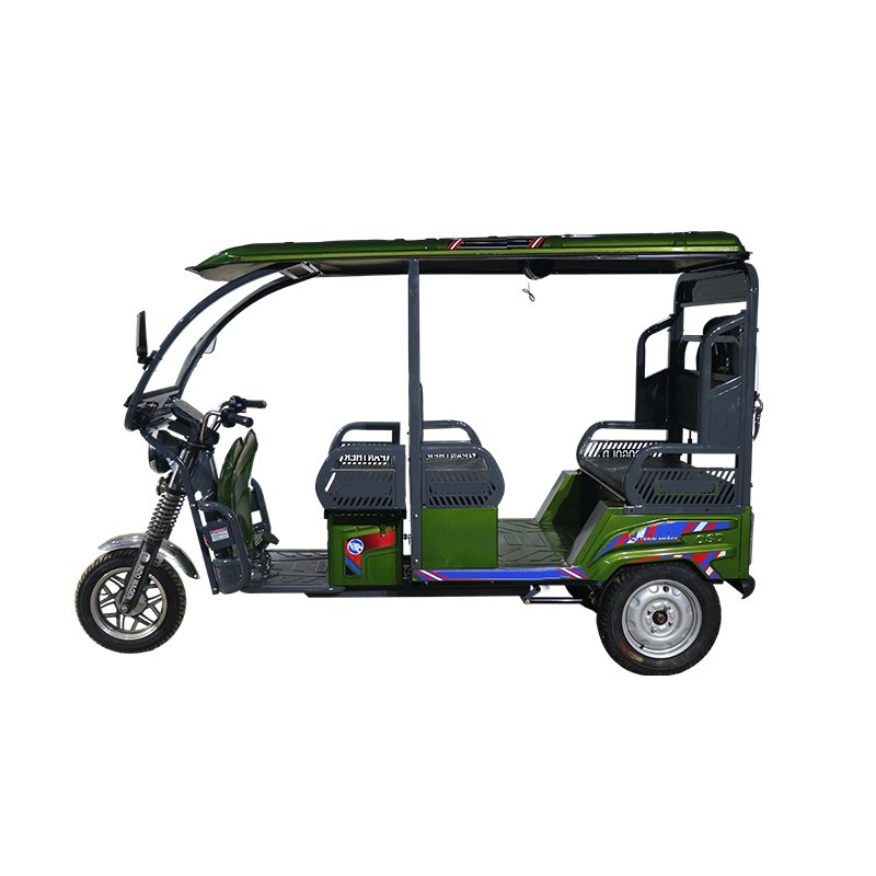 Durable QSD Electric Rickshaw Three Wheeler Auto Rickshaw Smart E Rickshaw for Cargo Transport Quality E-rickshaw