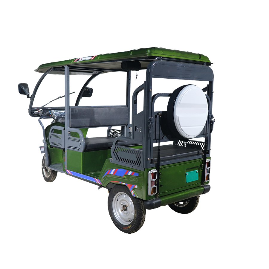 Durable QSD Electric Rickshaw Three Wheeler Auto Rickshaw Smart E Rickshaw for Cargo Transport Quality E-rickshaw