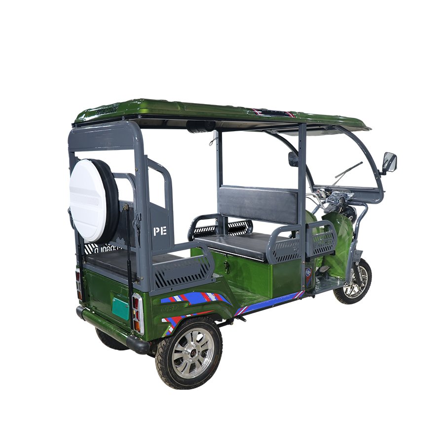 Durable QSD Electric Rickshaw Three Wheeler Auto Rickshaw Smart E Rickshaw for Cargo Transport Quality E-rickshaw