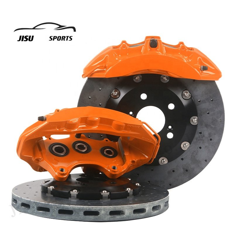 Factory Price V6 Carbon Fiber Ceramic Car Brake Kit 6 Pot Caliper Bbk 19inch 380/410/420mm Disc for bmw F30 E46 E90 G05 X7 X5 X6