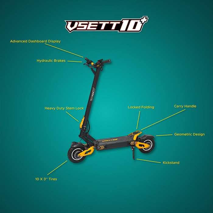 VSETT Brake Caliper for Vsett 10+ (Front & Rear) Original Factory Parts Electric Scooter Spare Parts for VSETT APEX 8 9 10 11+