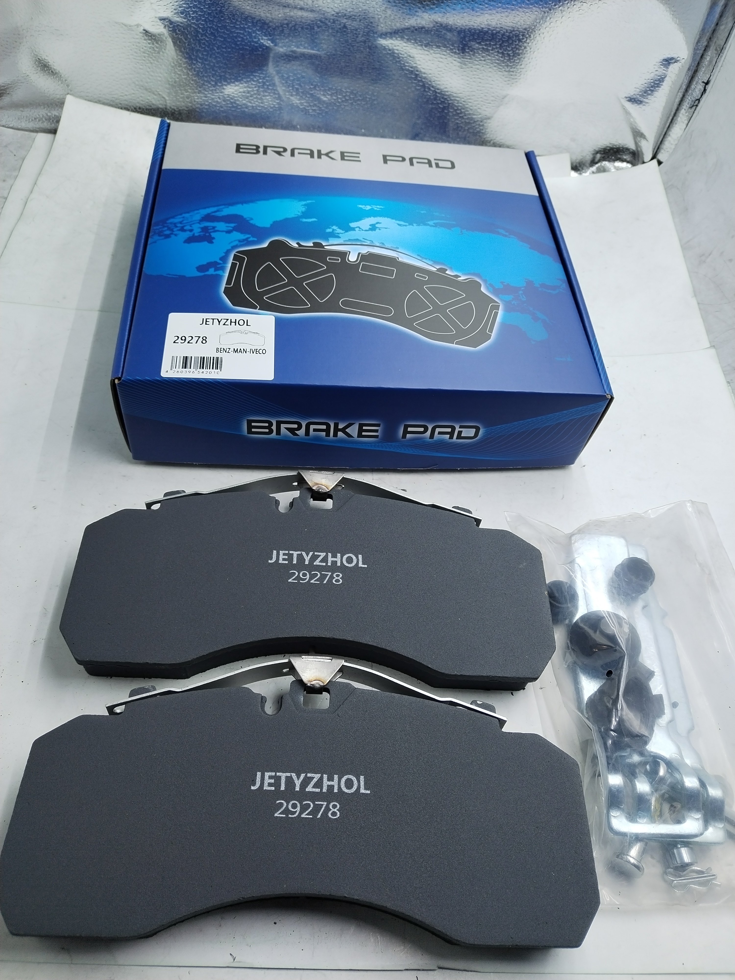 2024 Best Selling WVA 29278 Semi-Metallic Truck Brake Pad with Repair Kits Direct From China Factory