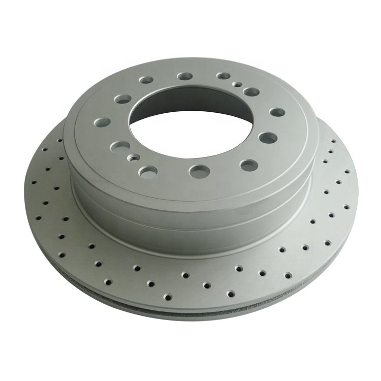 G3000 Car Sand Casting Drilled and Slotted Disc Brake Rotor for MITSUBISHI LANCER CK4 Mazda Bt50 Nissan Hikari