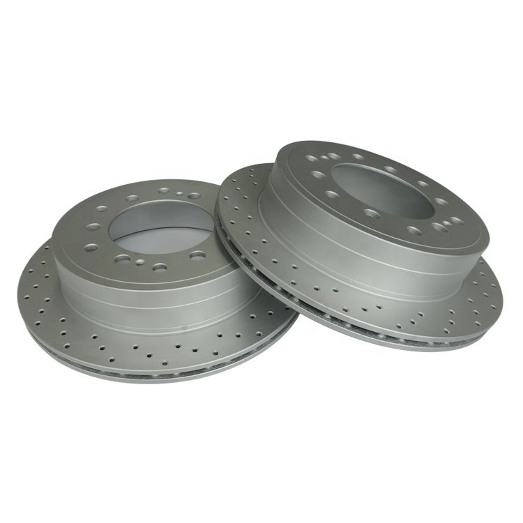 G3000 Car Sand Casting Drilled and Slotted Disc Brake Rotor for MITSUBISHI LANCER CK4 Mazda Bt50 Nissan Hikari