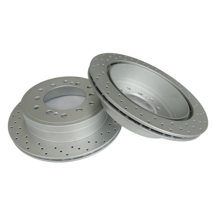 G3000 Car Sand Casting Drilled and Slotted Disc Brake Rotor for MITSUBISHI LANCER CK4 Mazda Bt50 Nissan Hikari