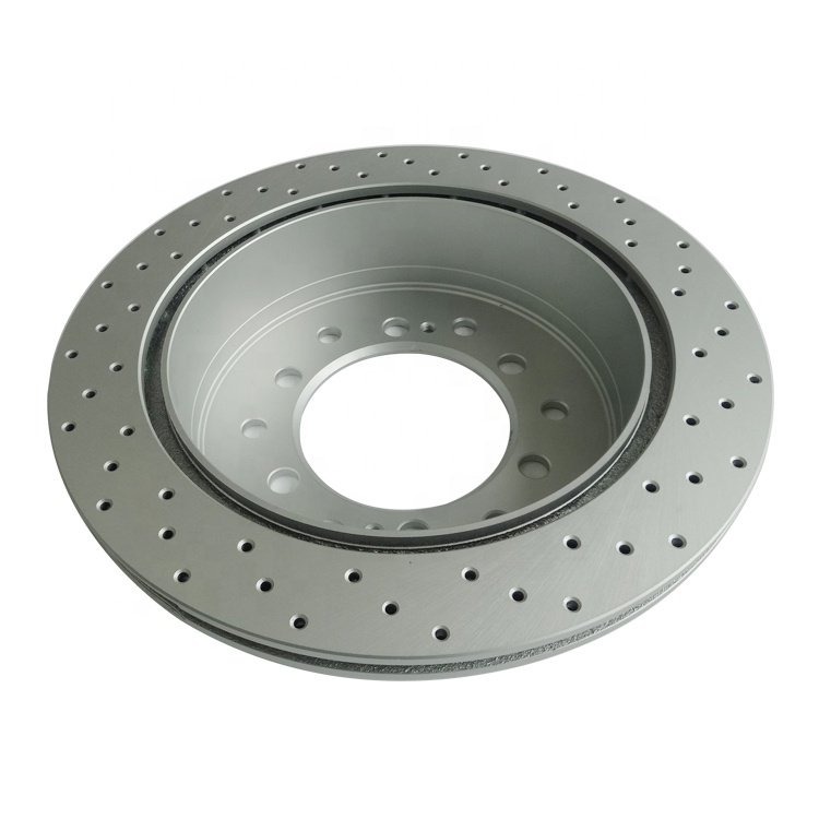 G3000 Car Sand Casting Drilled and Slotted Disc Brake Rotor for MITSUBISHI LANCER CK4 Mazda Bt50 Nissan Hikari