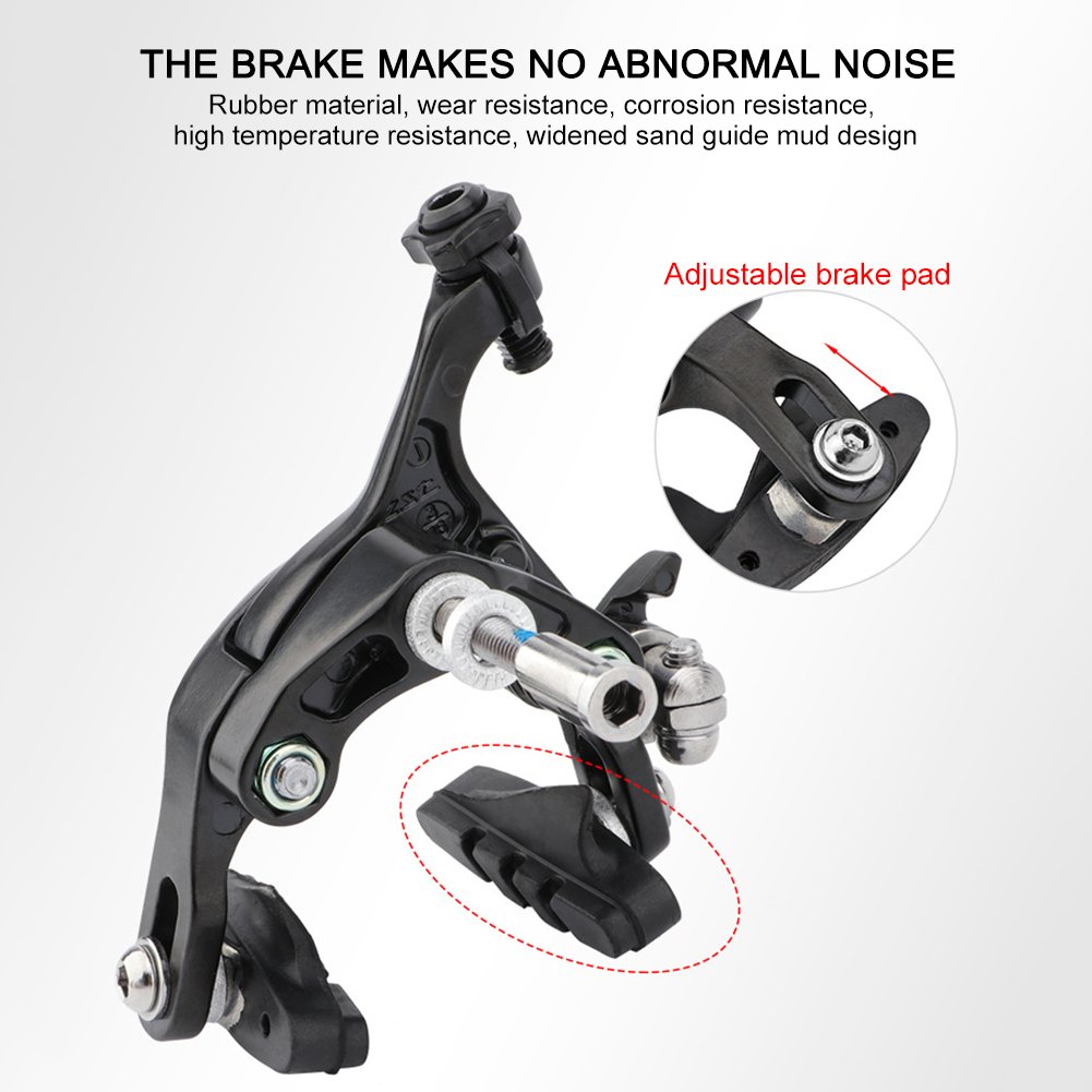 Aluminum Alloy Road Bicycle C Brake Caliper Cycling Bike Front Rear Brake Handles MTB Mountain Bicycles Brake Caliper