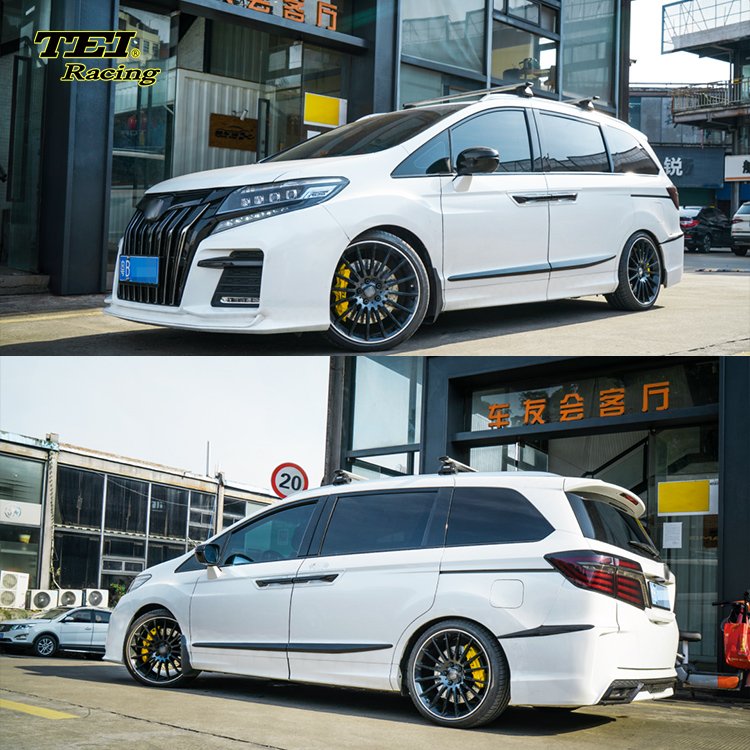 Front 6 Piston and Rear 4 Piston Caliper Big Brake Kit Keep EPB Function BBK Auto Brake System for Honda Elysion 2020 Year R20