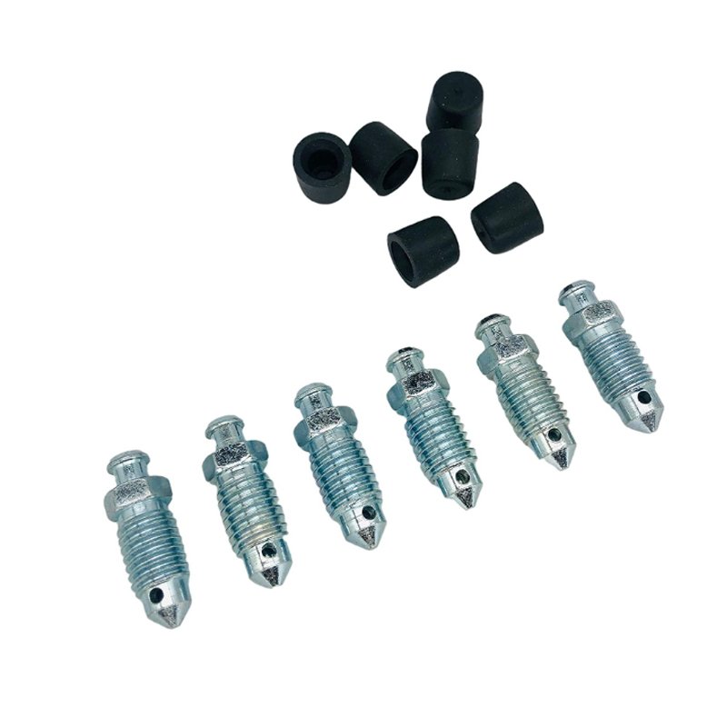 Brake Bleeder Screw Brake Caliper Bleeder Screw Wheel Cylinder Bleeder Screw M10x1X29.3MM 6406 H9406-6 13908 12702 105407