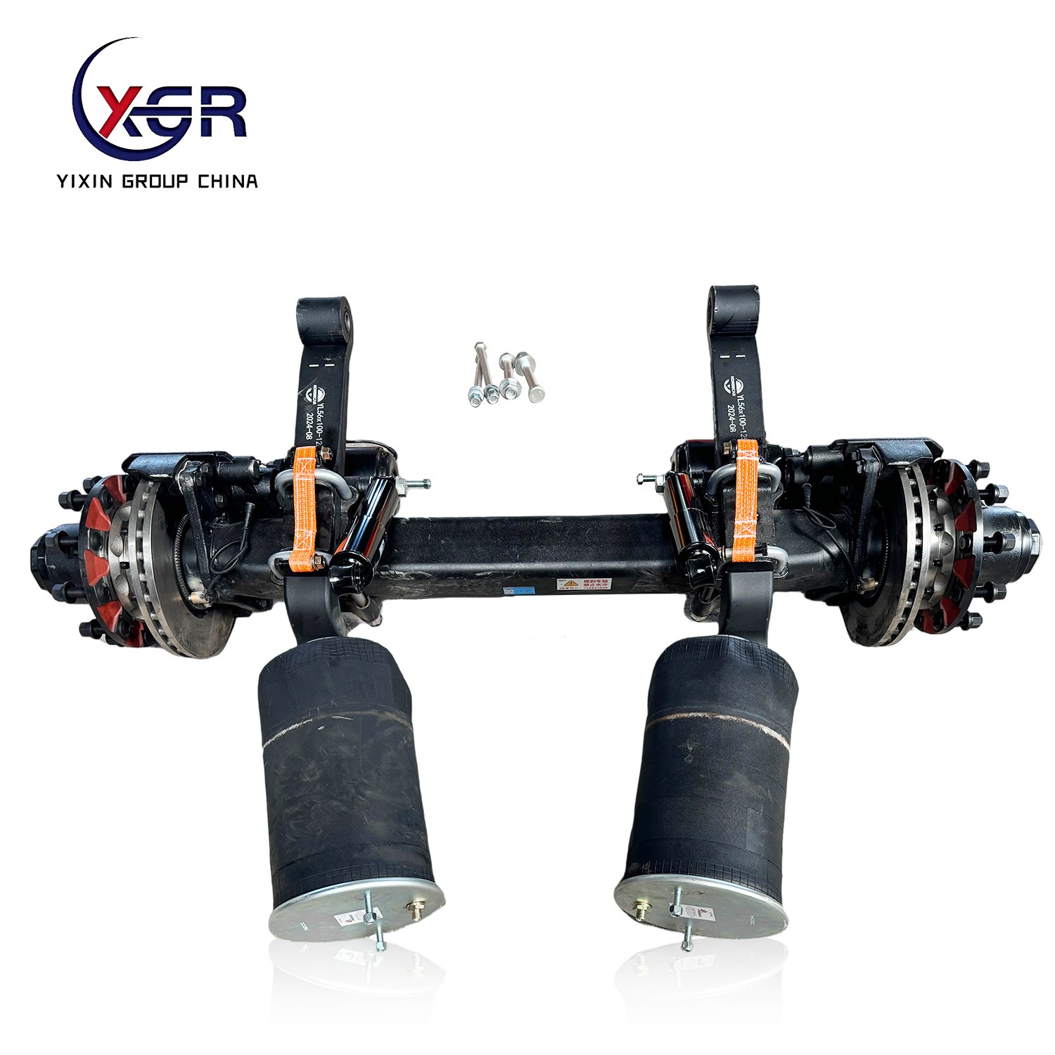 Semi Trailer air Bag Suspension With Lift Kit With Disc Brake Axle for Tractor 9tons 10tons 13tons Disc Brake Trailer Axle
