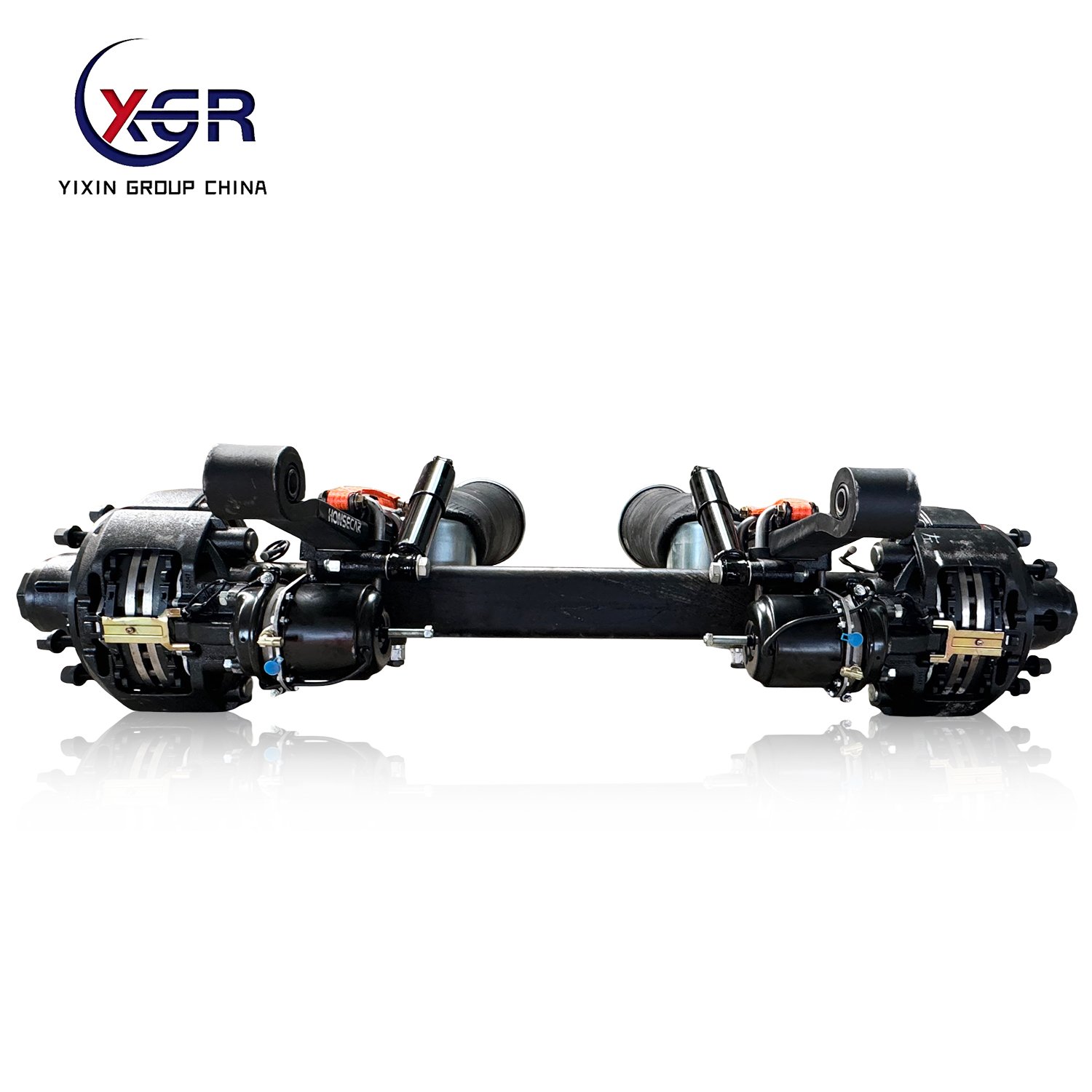 Semi Trailer air Bag Suspension With Lift Kit With Disc Brake Axle for Tractor 9tons 10tons 13tons Disc Brake Trailer Axle
