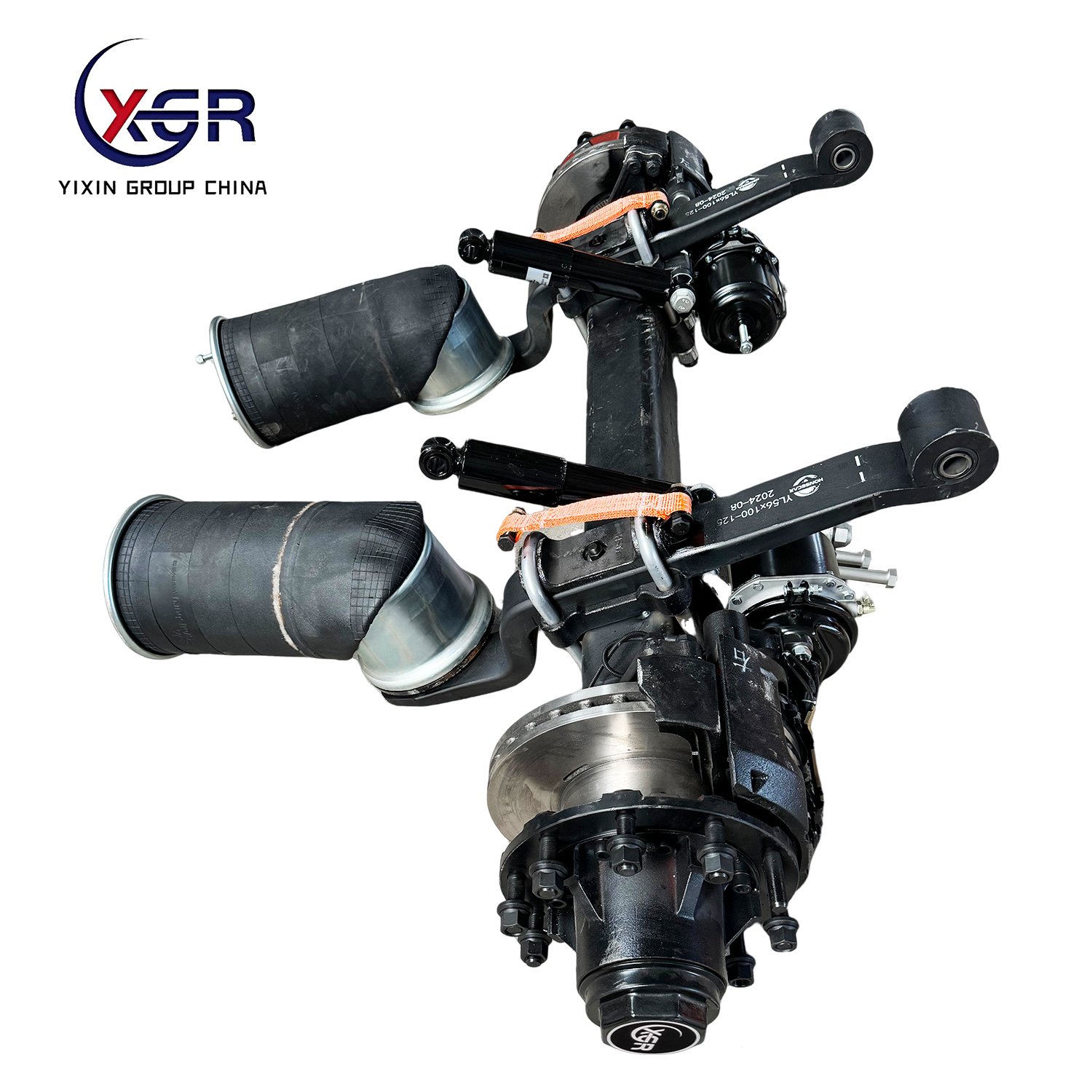 Semi Trailer air Bag Suspension With Lift Kit With Disc Brake Axle for Tractor 9tons 10tons 13tons Disc Brake Trailer Axle