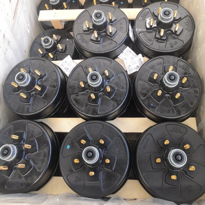 caravan Trailer RV 10 Inch L68149 &L44649 Bearing 3500lbs Trailer Axle caravan Brake Drum