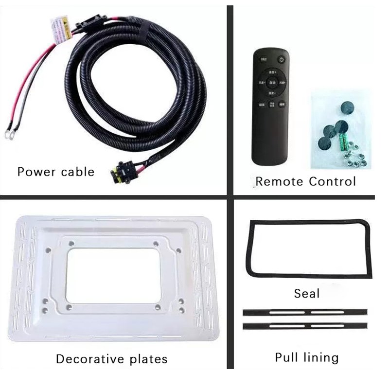 Electrico Aire Acondicionado Para Trailer 12 Volts Classic Cars Auto air Conditioning Part Ac 12v Kit Electric Parking Aircon