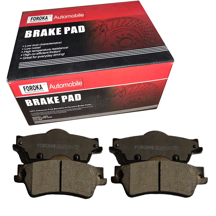 Hot Sell Heat Resistance Spare Car Parts High Quality Automotive Brake Pads for Chevrolet Holden Pontiac D1352