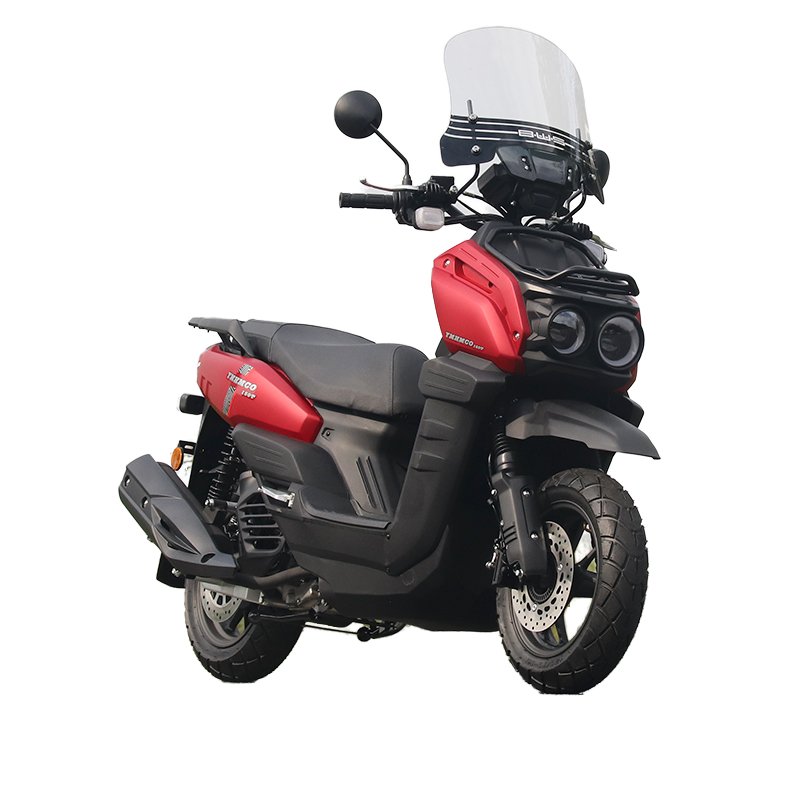 2024 Hot Selling 150CC Gas Scooters with Comfortable Air Cooled Tank Automatic Transmission