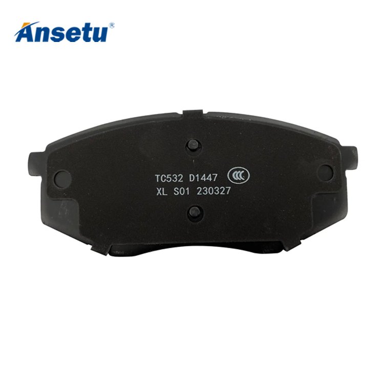 Ansetu Wholesale Ceramic Front Disc Brake Pad for Hyundai Sportage KIA K4 Ix35 D1447-8615 GDB3553 GDB7862 581012SA00 58101-2SA30