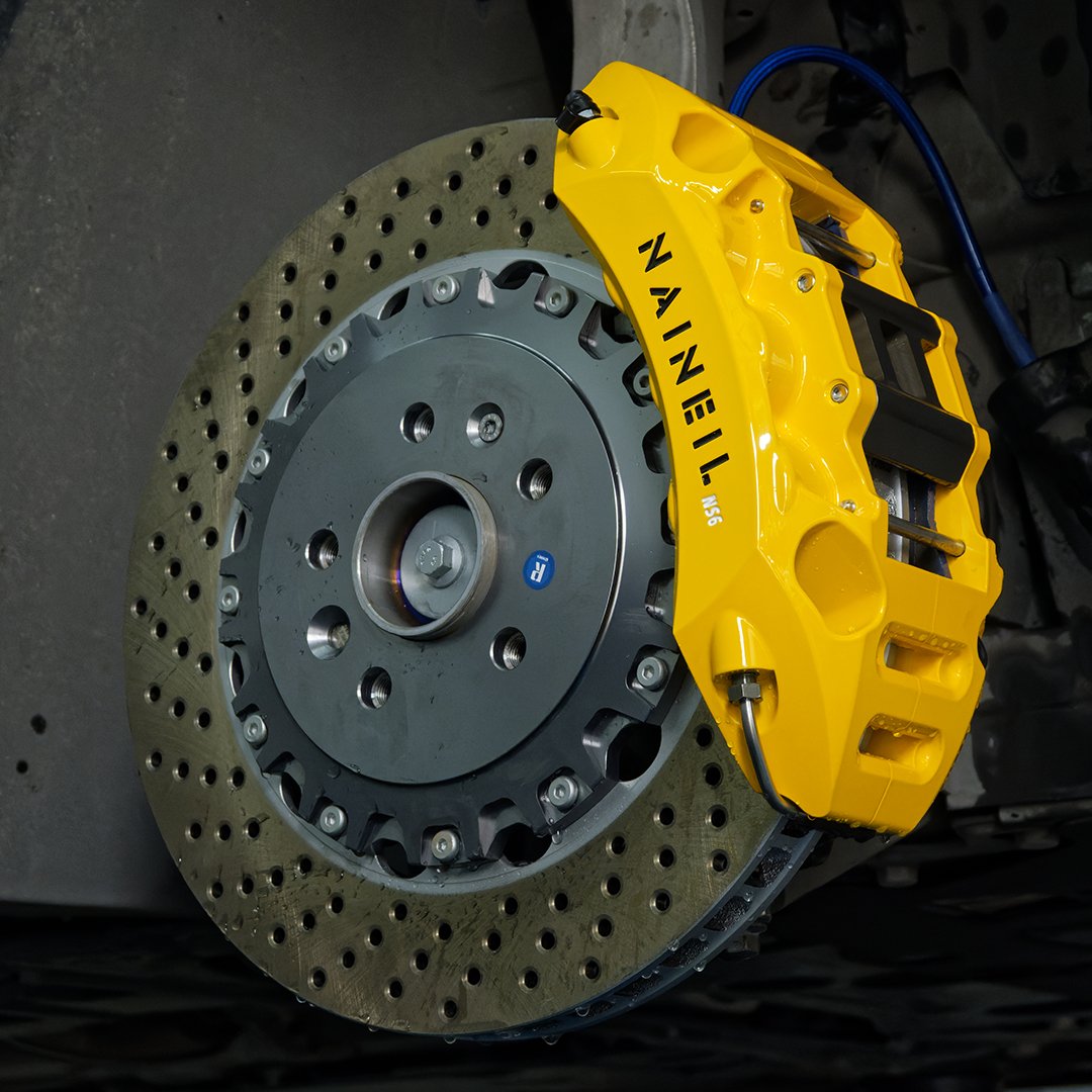 Naineil Upgrade Brake Systems Racing Forged 6 Pot Caliper 6 Piston Big Brake Kit for ford Ranger Mustang F150 raptor