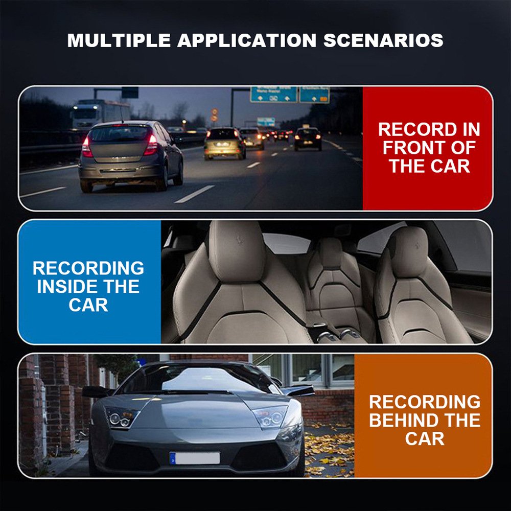 Car Road Camera for Voor Auto In-car Interior Back up Way Screen Channel Best Car Road Camera
