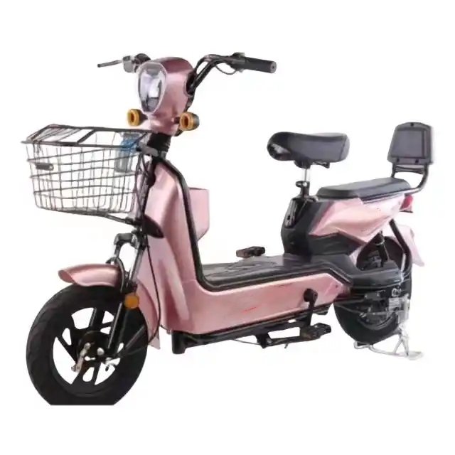 New Design 48V 350W 500W Long Battery Life Electric City Bike Two-wheeled Adult Steel Frame Electric Dirt Bike