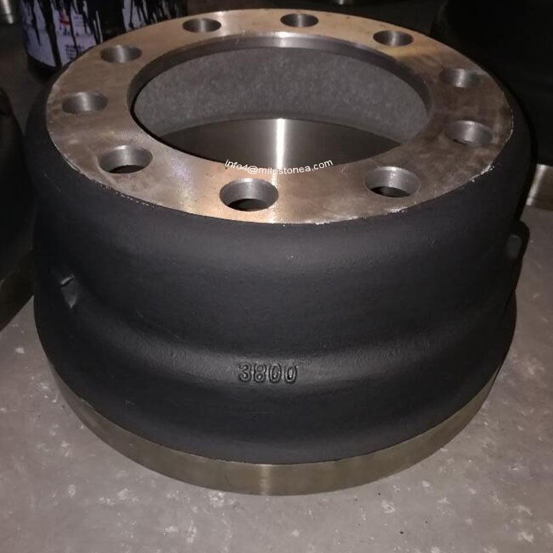 Semi Truck Spare Parts Brake Drum 3600A 3600AX with Balance for US and European Marekt