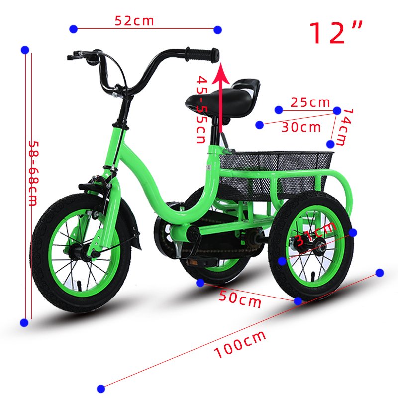 2023 Wholesale New Model Fashion Baby Trike 3 Wheel Kid Bike Tricycle with Good Design
