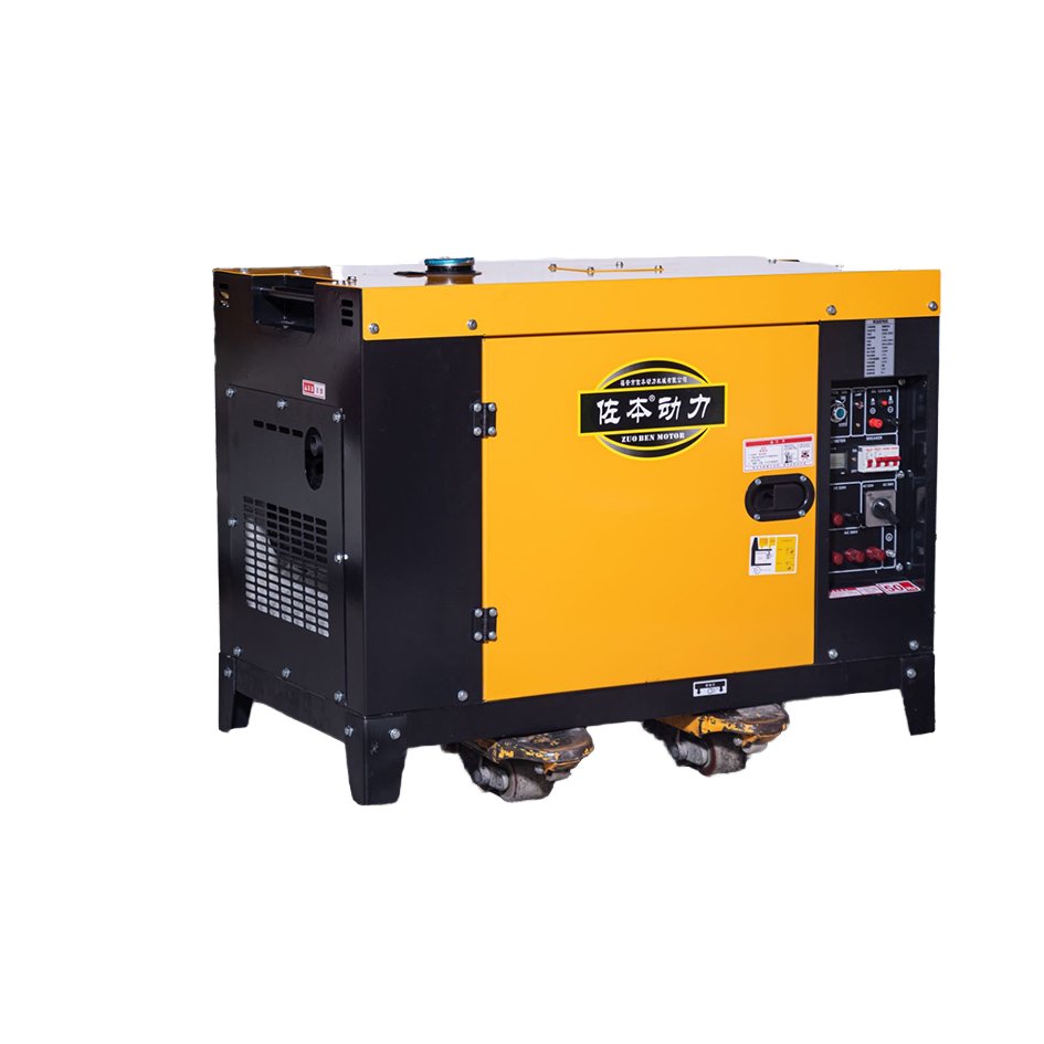 Domestic Parking Air Conditioner Diesel Generator Mobile 220v/110v 3kw 150KG 5kw 6kw 8kw 10kw 12kw Silent 230v/240v Rated