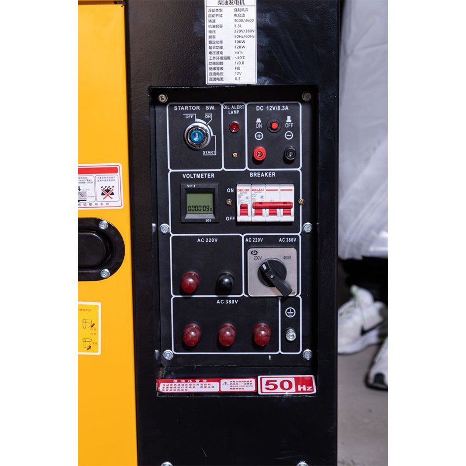 Domestic Parking Air Conditioner Diesel Generator Mobile 220v/110v 3kw 150KG 5kw 6kw 8kw 10kw 12kw Silent 230v/240v Rated