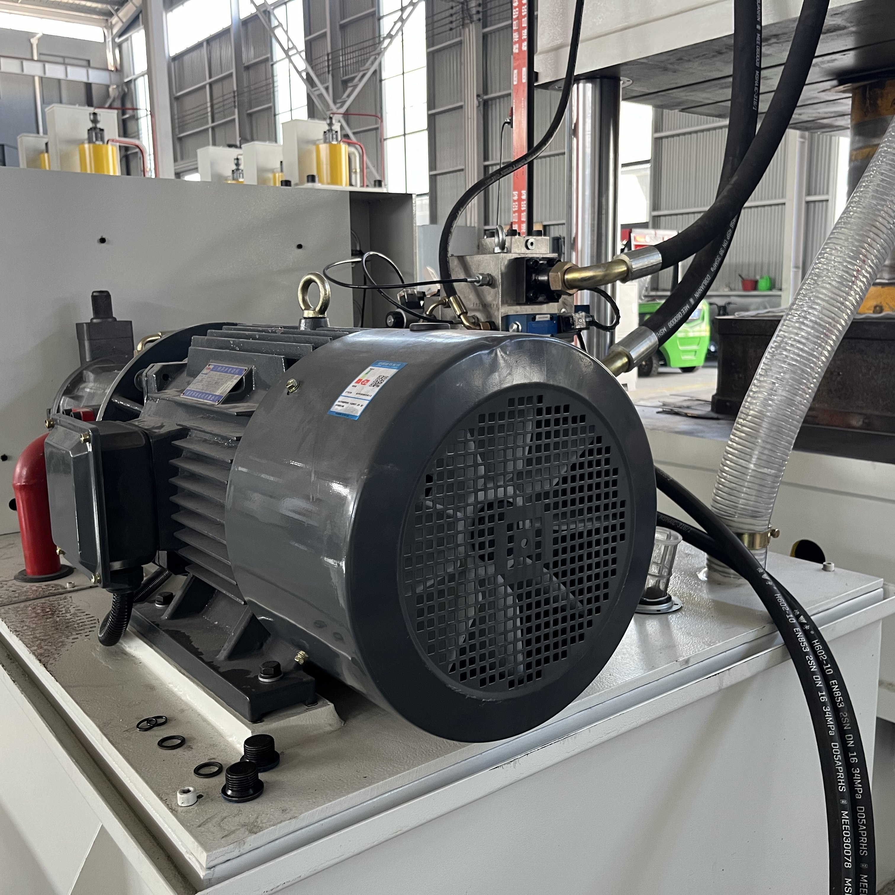 High Quality Hydraulic Press 200T Brake Pad Special Press Shoe Forming Four-column Hydraulic Press