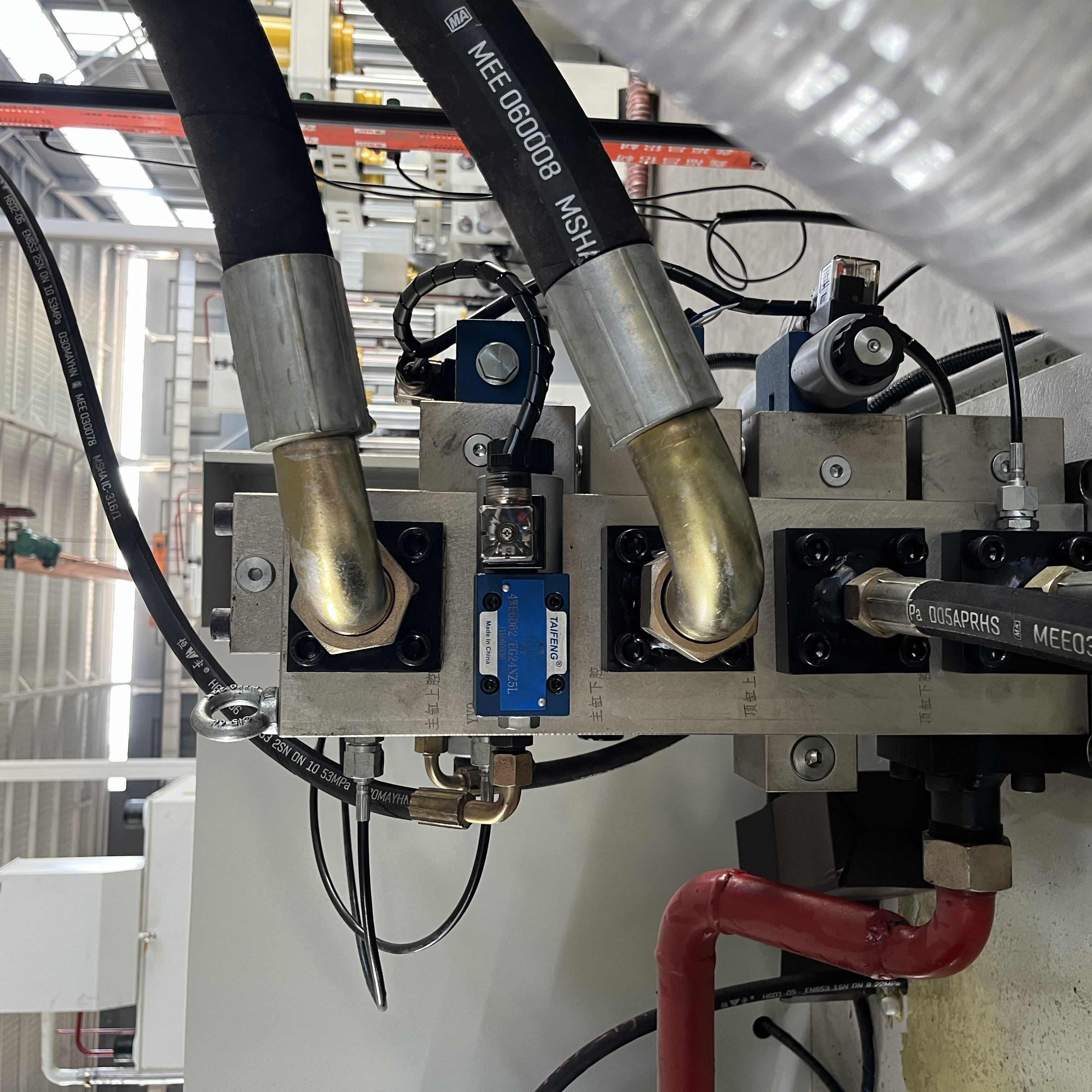 High Quality Hydraulic Press 200T Brake Pad Special Press Shoe Forming Four-column Hydraulic Press