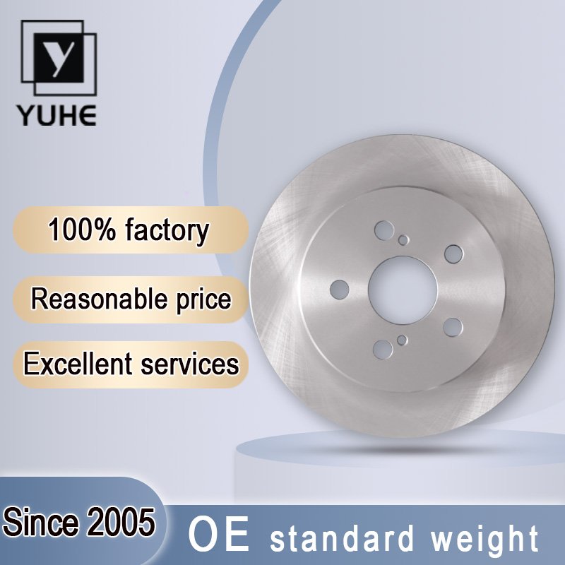 High Quality Grey Iron HT250 G3000 Disk Systems Brake Disc 7T4Z1125A for FORD Brake Rotor