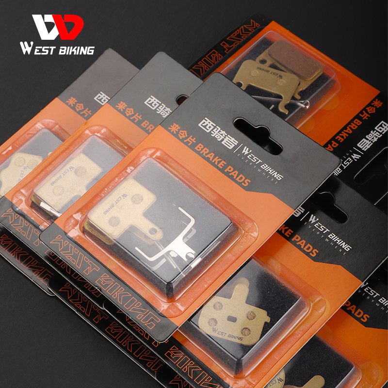 WEST BIKING New Copper Bicycle Brake Pads Mtb Bike Brake Discs Multiple Models 22.Mm to 34.2Mm Bicycle Disk Brake Pads E Bike