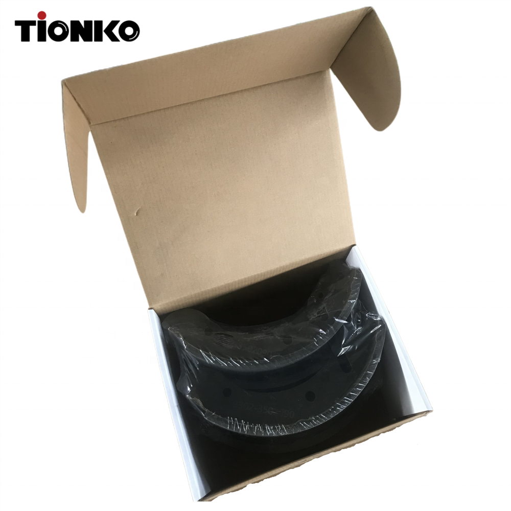 TIONKO Factory From China Wholesale Auto Brake Parts Drum BrakePad Brake Shoes 33023502090 for GAZ GAZELLE Next Bus
