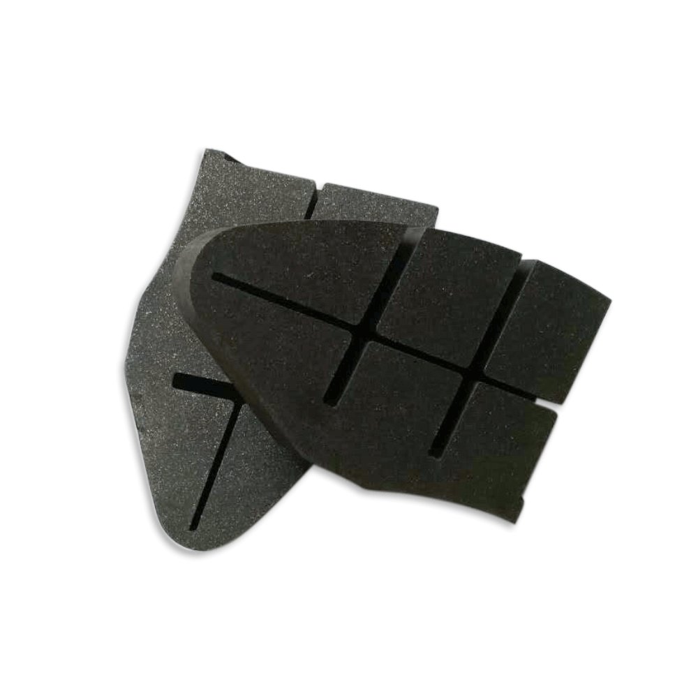Customized Railway Brake Pad Grey Cast Iron Train Brake Shoes
