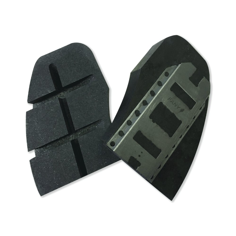 Customized Railway Brake Pad Grey Cast Iron Train Brake Shoes