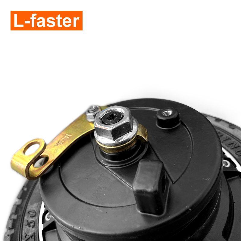 L-faster Diy 8 Inch 350W Electric Kick Scooter Drum Brake Brushless Hub Motor Wheel Kit