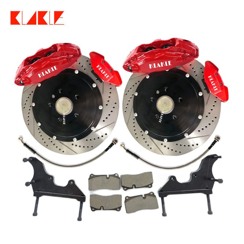 KLAKLE Big Brake Calipers F40 Dual Brake Caliper 380*28MM Racing Disc Kit for Ford Focus 2010