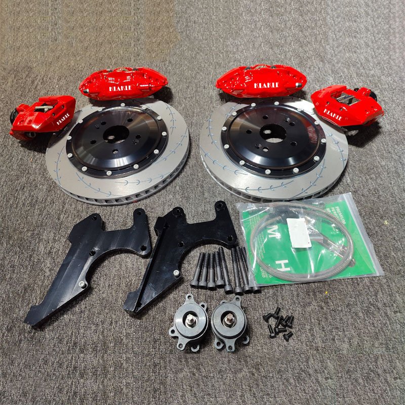 KLAKLE Big Brake Calipers F40 Dual Brake Caliper 380*28MM Racing Disc Kit for Ford Focus 2010