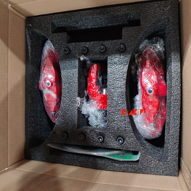 KLAKLE Big Brake Calipers F40 Dual Brake Caliper 380*28MM Racing Disc Kit for Ford Focus 2010