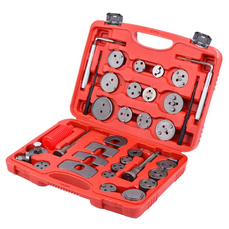 Hot Sale Auto Compressor Tool 35PCS Universal Disc Brake Piston Caliper Wind Back Tool Set Brake Caliper Tool