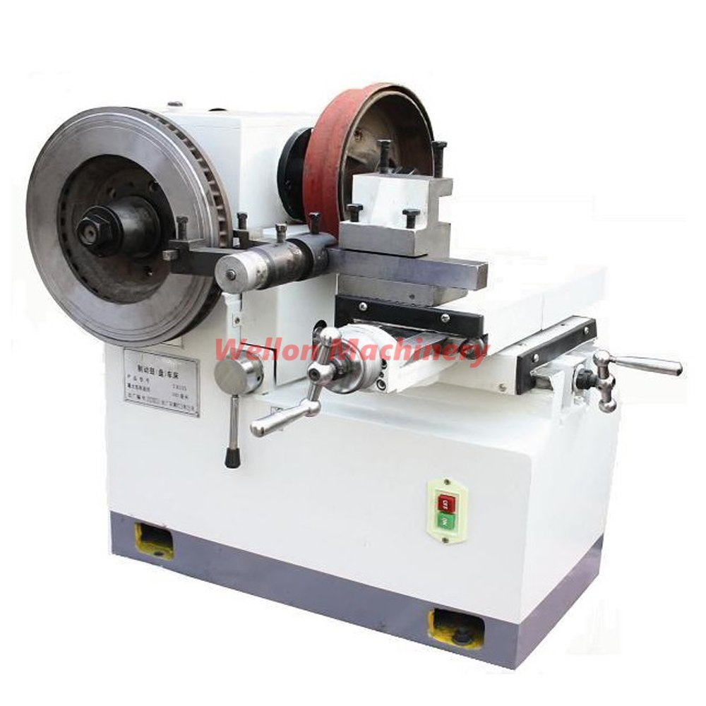 C9335A Brake Drum Disc Lathe Machine Applicable for Small Vehicles Feeding Can Be Either Manual or Auto