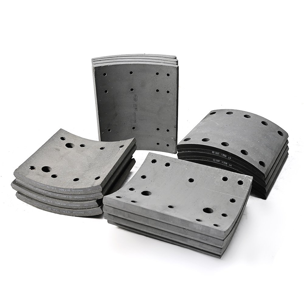 Factory Direct Sales Reasonable Price Brake Pad Lining Non-asbestos Brake Shoe Lining for Trucks